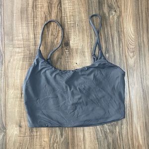 O’Neill Gray Crop Bikini Top